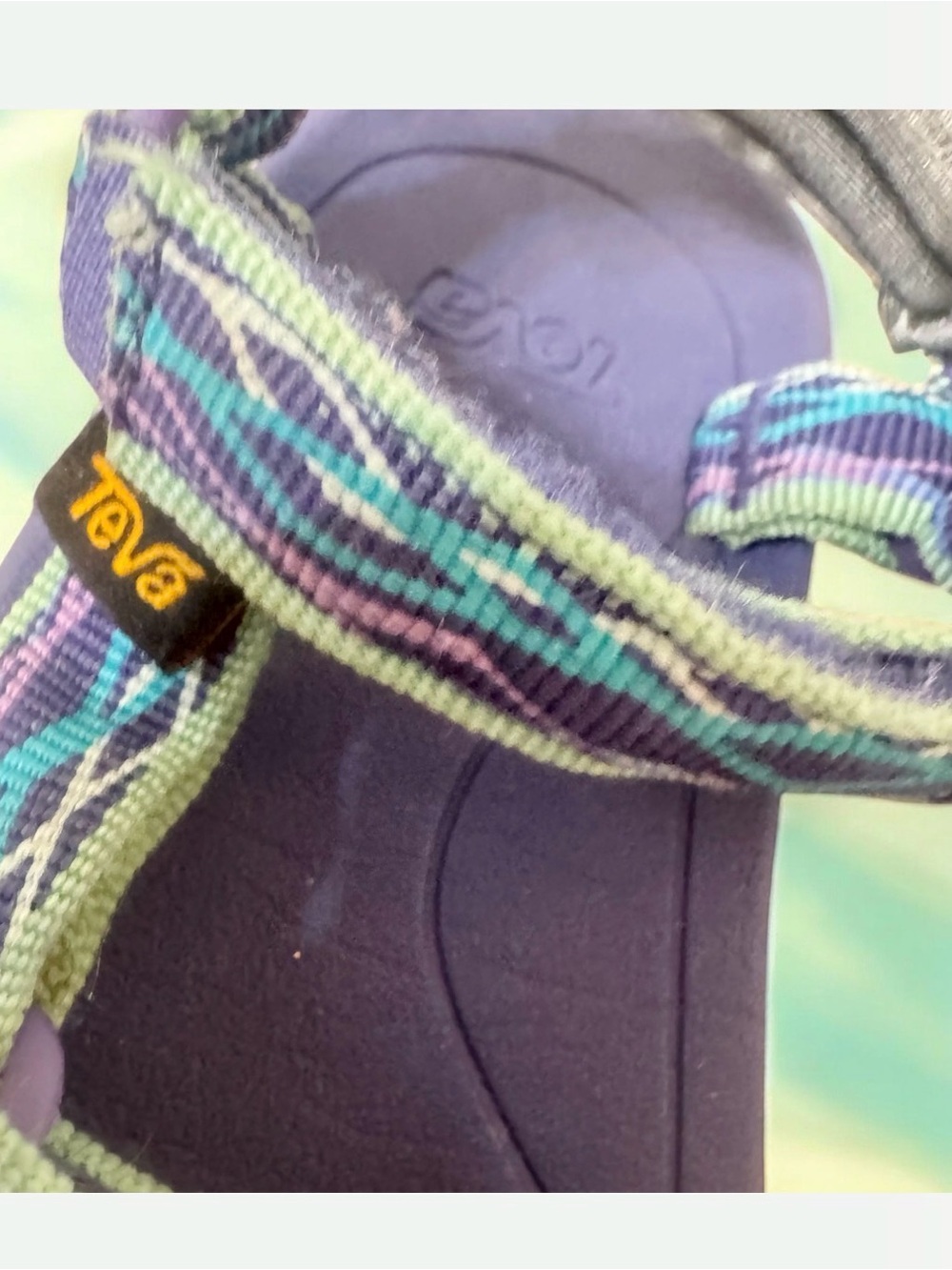 TEVA Hurricane XLT2  purple sandals girl’s shoes size 8 - Picture 11 of 17